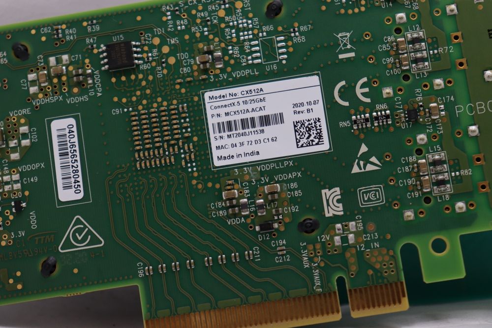 Placa Retea Mellanox ConnectX-5 CX512A-ACAT 10/25GbE Dual Port  Pcie 3.0x8