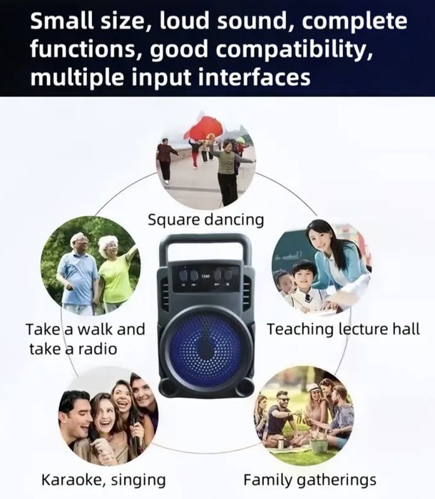 Блутут,Радио /Bluetooth, Radio Колонка