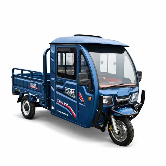 NOU! Triciclu electric RDB Max-Klass4 cu cabina, 4000W, CIV gratuit
