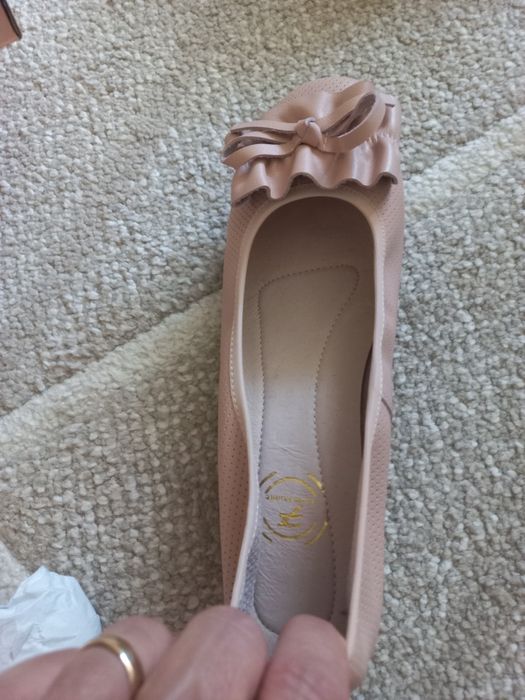 Pantofi piele  balerini