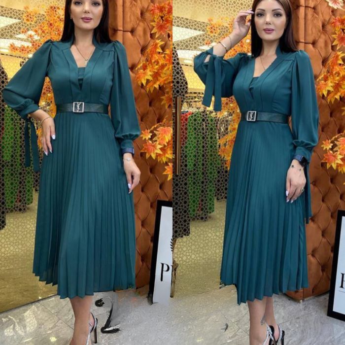 Изумрудное платье