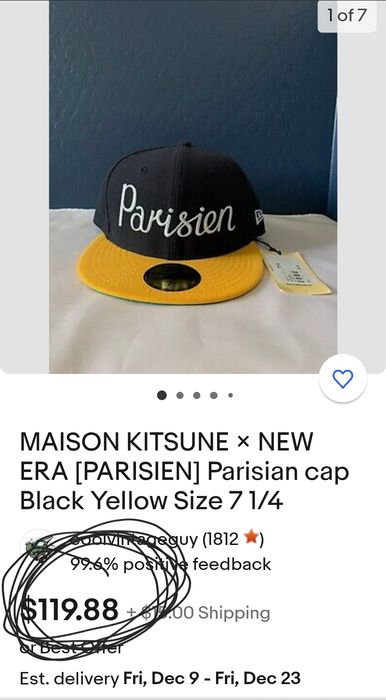 Sapca New era Parisien Kitsuné !!PRET NEGOCIABIL!!