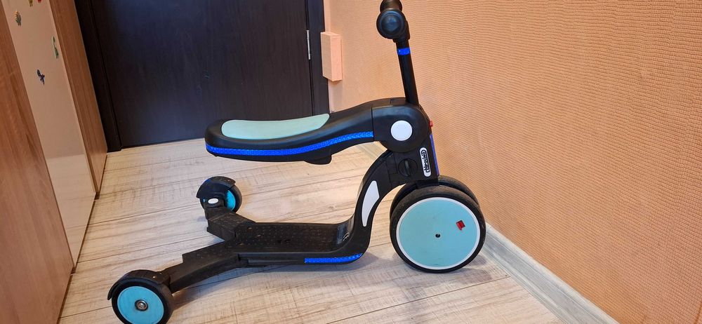 3 в 1 - колело, балансьор и тротинетка