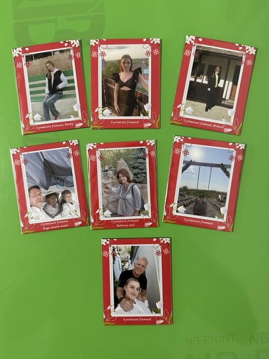 Martisoare : cleme de par, ciocolata kinder, margarete parfumate ,