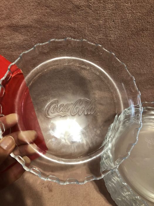 Set 12 farfurii Coca-Cola. NOI