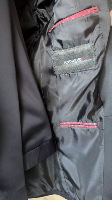 Костюм Andrews  сако,панталон, обувки, колан,папионка, обувалка