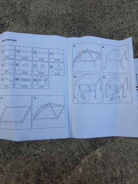 Градински шатри Градински шатри,нови бял цвят