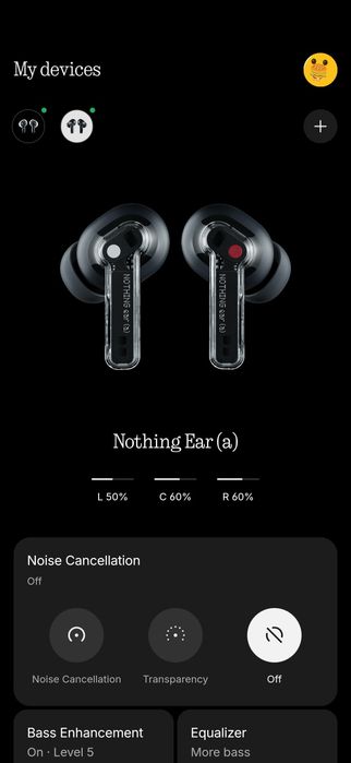 Наушники Nothing ear stick, nothing ear a