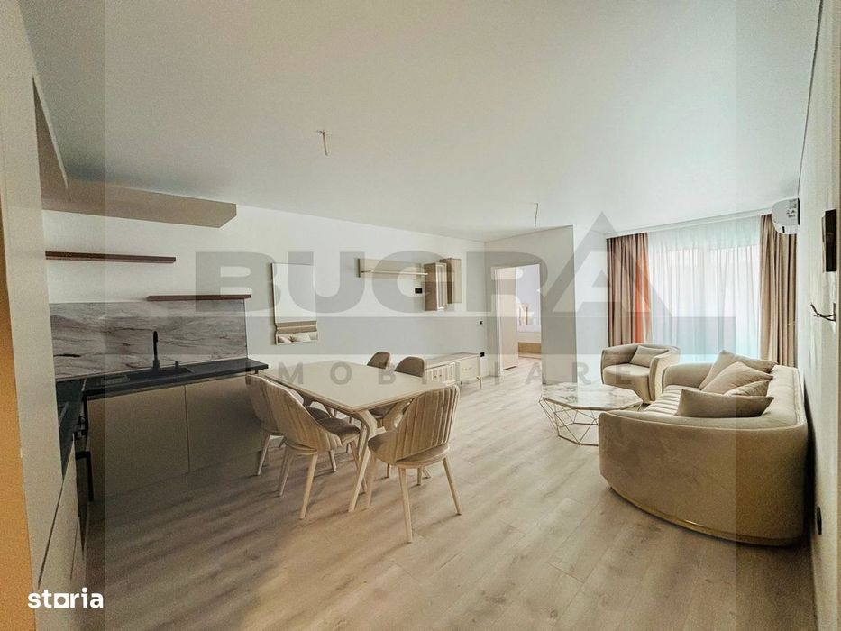 Apartament 3 camere modern, prima inchiriere, garaj,zona Golden Tulip — fotografia 3
