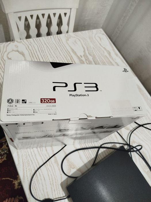 playstation 3 Slim SuperSlim 320GB 20Top oʻyin oʻrnatilgan