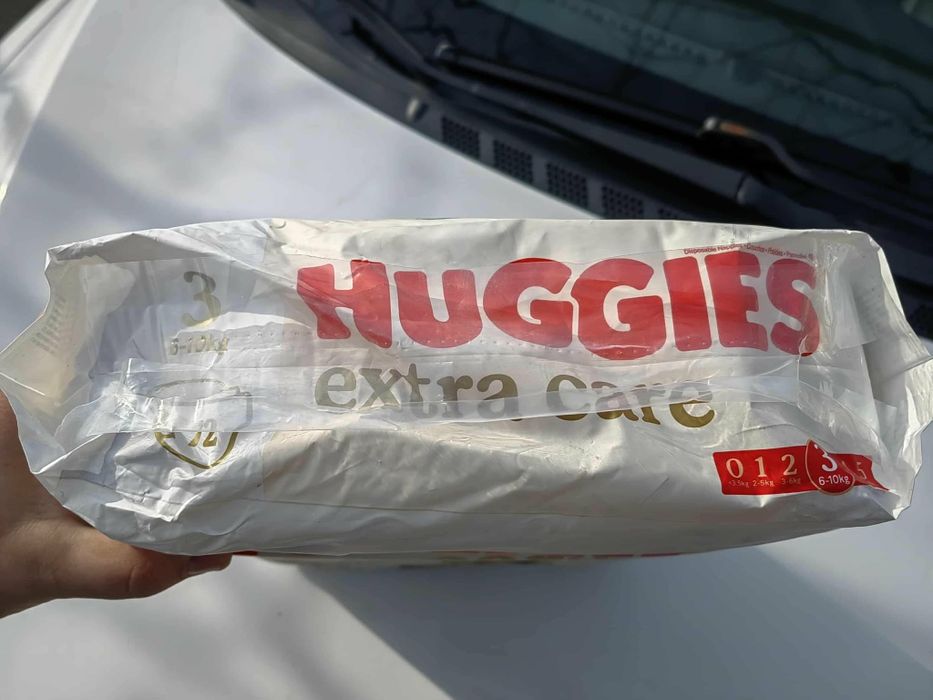 X1 Bax Huggies Extra Care Nr.3 72 buc