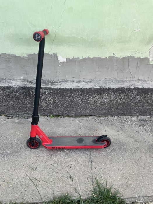 Трюковой самокат Chilli Pro Scooter 5000 (Красный)