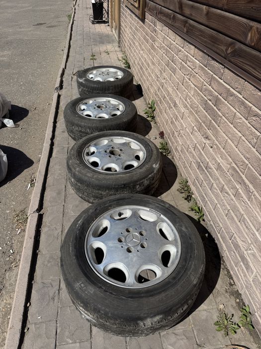 Продам диски с резиной мерс размер 16