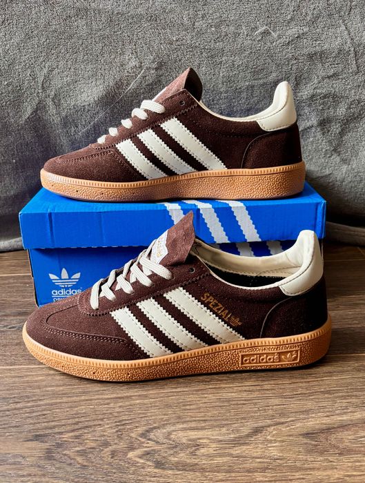 Нови Adidas Handball Spezial кафеви