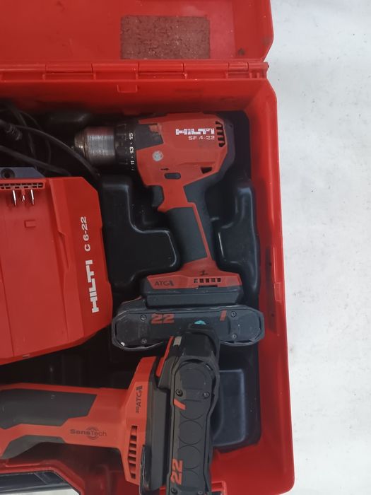 Set hilti nuron. Rotopercutor te 2. Flex Ag 6d. Filetanta sf4. Cutie, incarcator.
