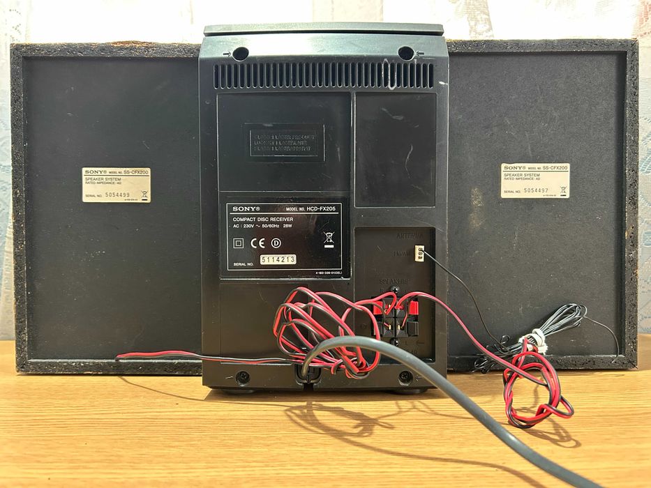 Mini-combina SONY cu USB si CD Mp3