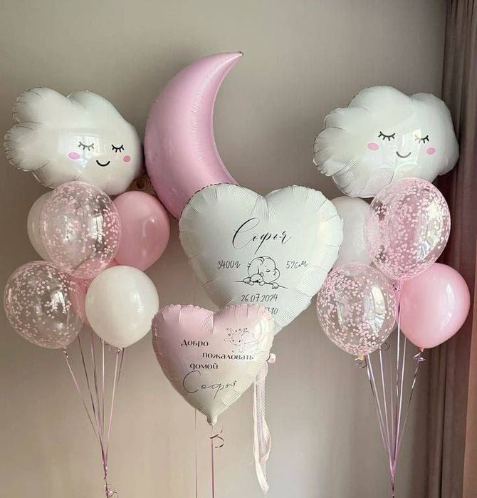 Шары на выписку с доставкой