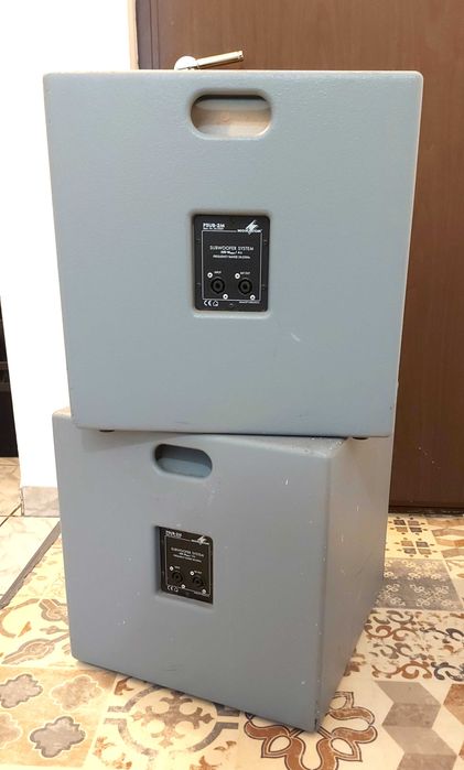 Boxe basi pasivi Monacor PSUB 2M 12" ( toli )