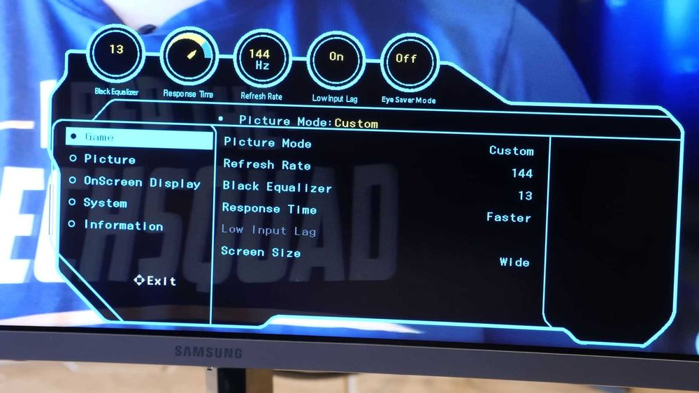 Vând Monitor LED Samsung Gaming C27JG50 Curbat 27", 2K, 4 ms, 144 Hz