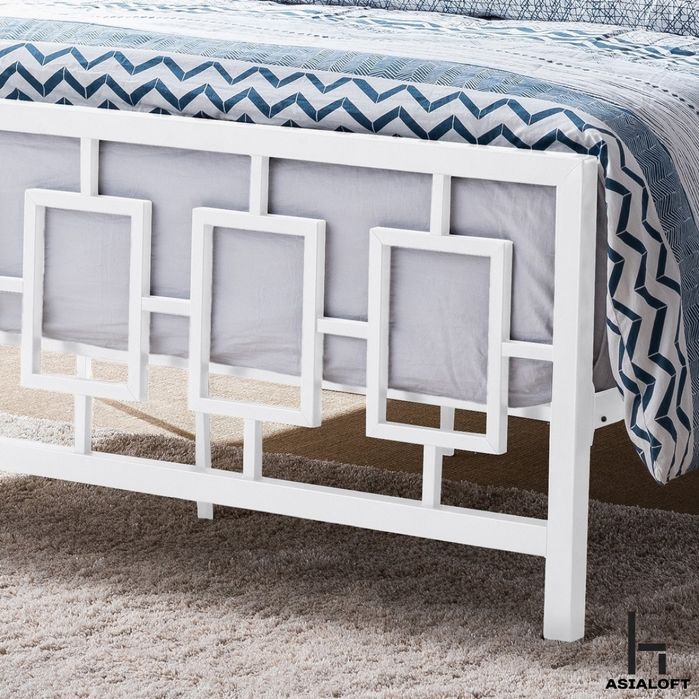 Металлическая Кровать Двухспальная, Темир Кровать Стиле Лофт,