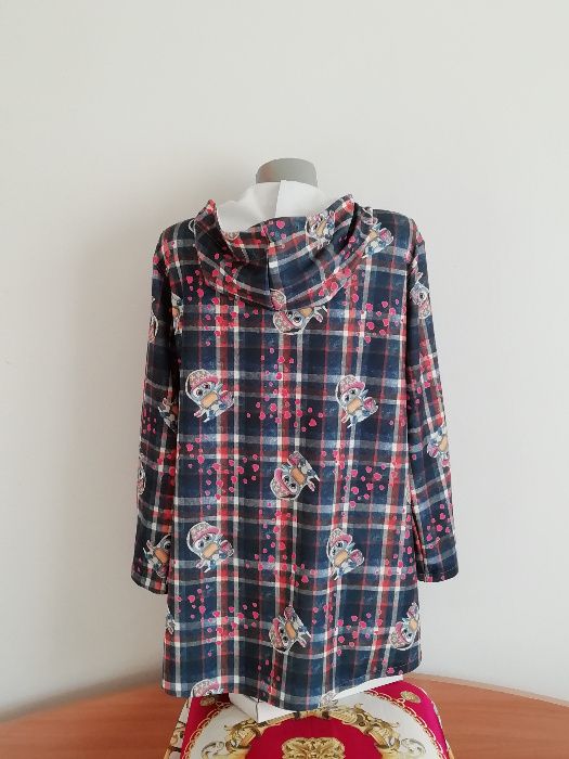 Дамски суичър с качулка, нов, размер L