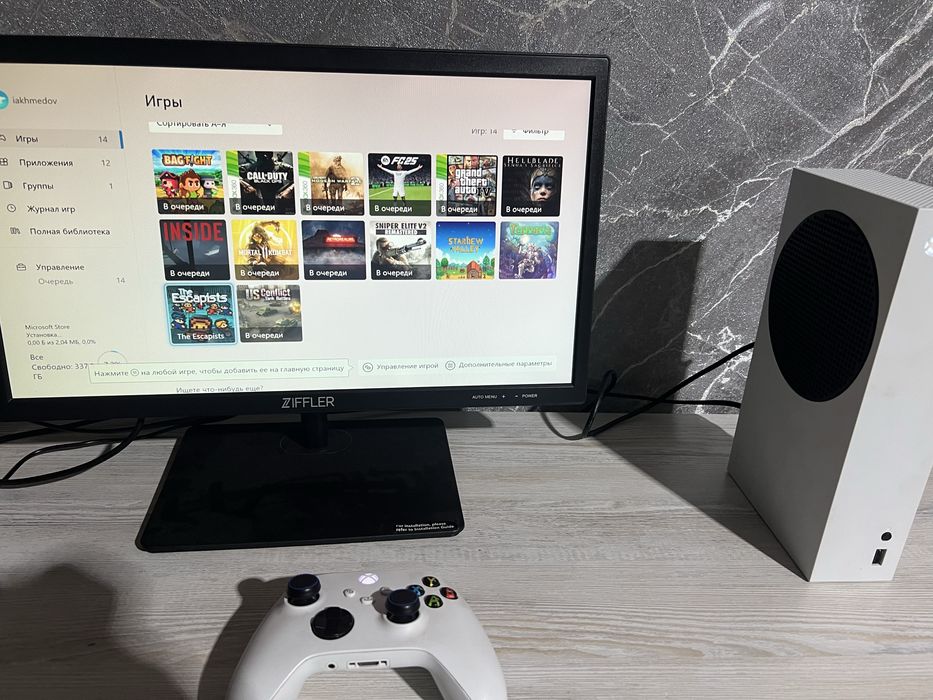 Xbox series S, 512 gb