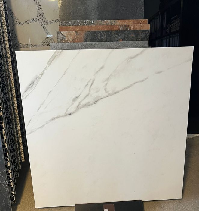 Gresie Statuario White Satinato 100x100 cm