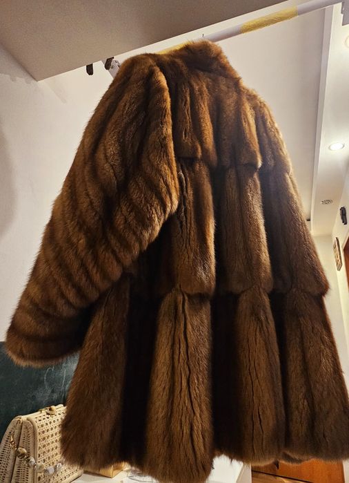 haina blana naturala vison