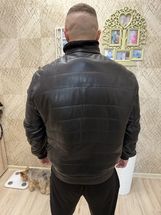 Натуральная дубленка мужская