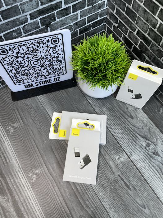 Bluetooth Адаптер Baseus BAO4 USB для ПК и ноутбука Bluetooth 5.0