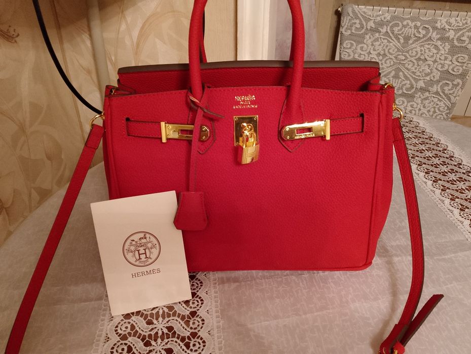 Сумка Hermes новая натуралка