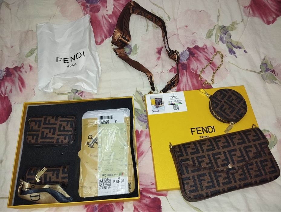 Сумка женская (набор абсолютно новый) FENDI ROMA