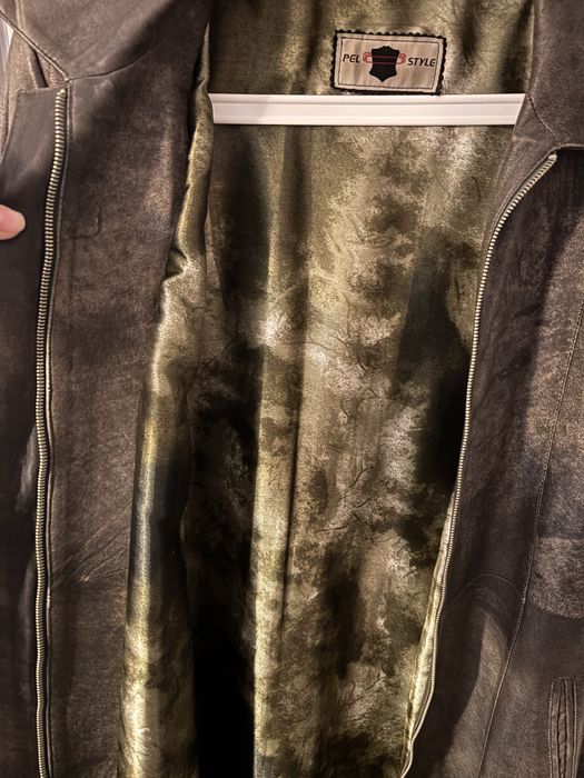 Haina de piele naturala S-M