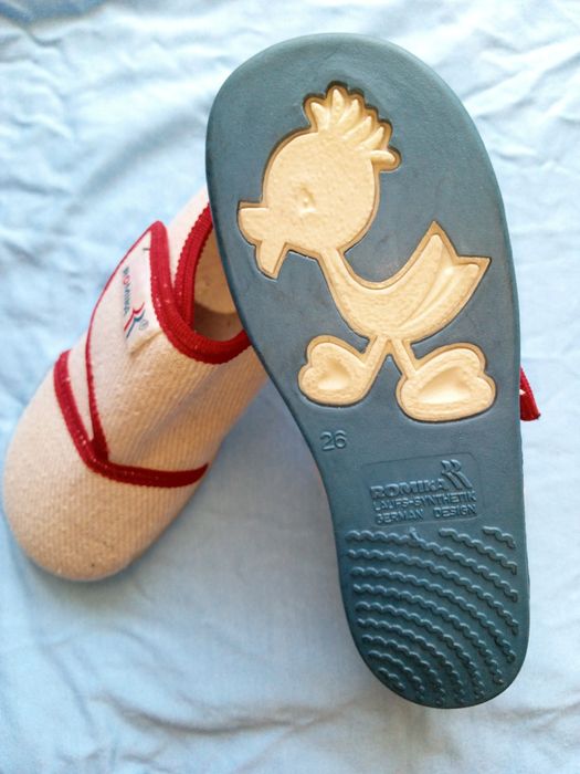 Детски обувки с лепенки