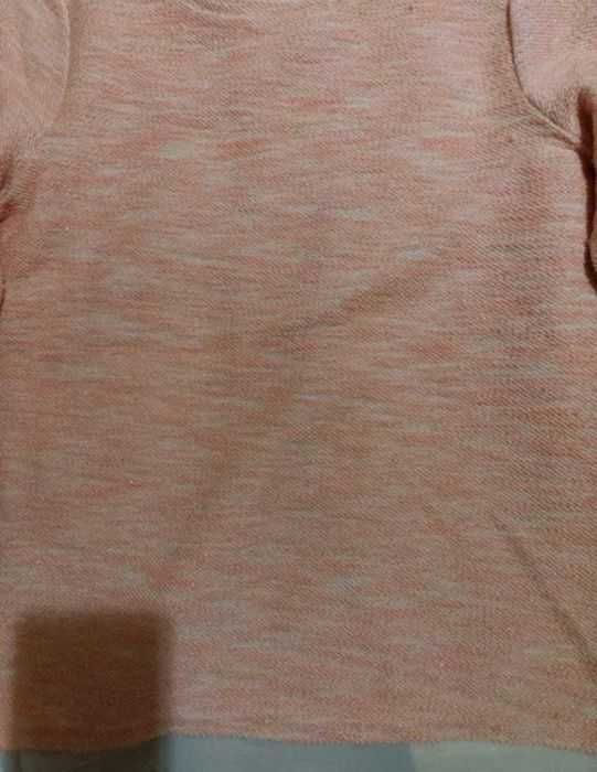 Pulover casual cu fir auriu