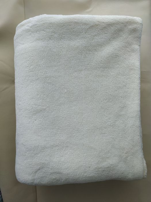 Pătură KALKLOK  bej, fleece, 130x180 cm, imitație de blană