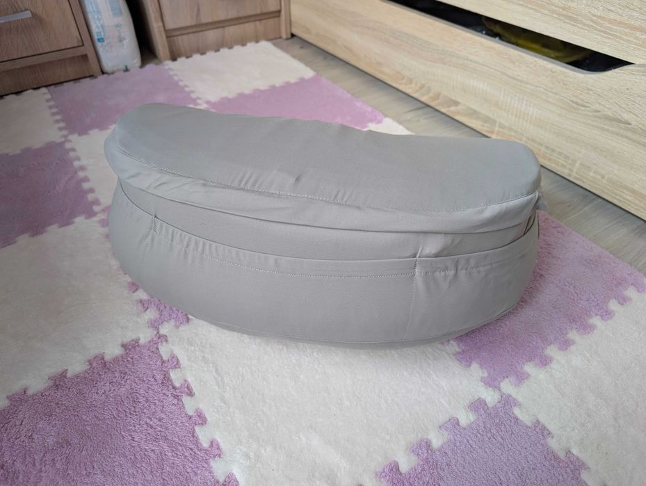 Възглавница за кърмене Матеа + протектор от органичен памук