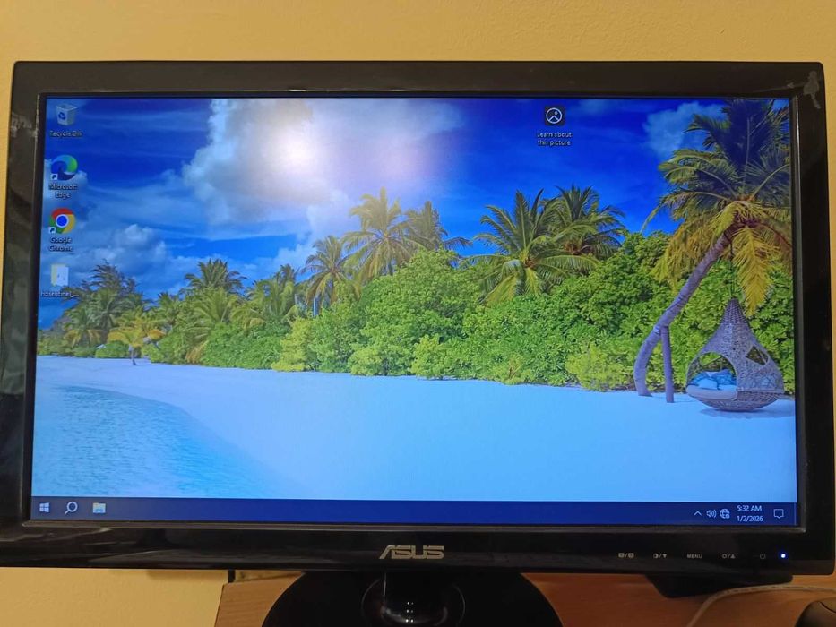 Lenovo ThinkCentre M91p SFF + Монитор