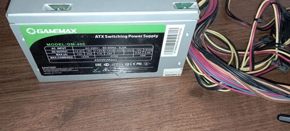 Блок питания gamemax 400 w