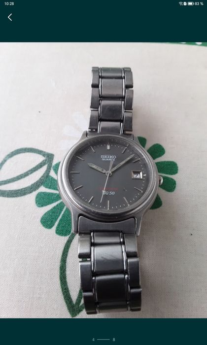 ceas Seiko Titanium vintage, anii 80