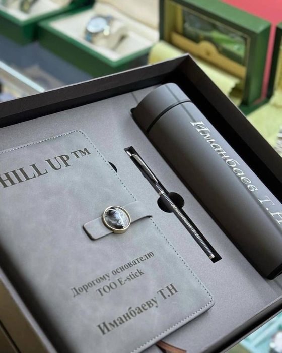 Подарки! Подарочный набор с логотипом!Оптом!