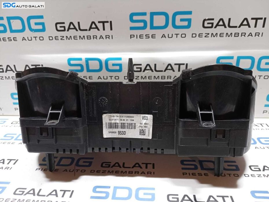 Ceas Ceasuri Cluster Instrumente Bord Seat Leon 1P 1.6 TDI 2006 - 2013 Cod 1P0920953D [M3859]