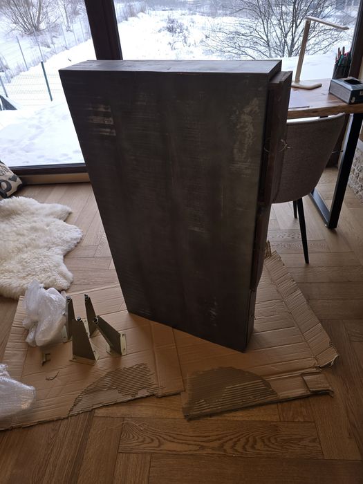 Maduta cafea nou, vintage, lemn masiv 110x60cm