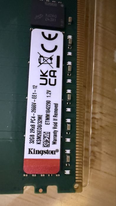 Memorie server Kingston RAM D4 2666 64GB ECC KSM26ED8/32ME