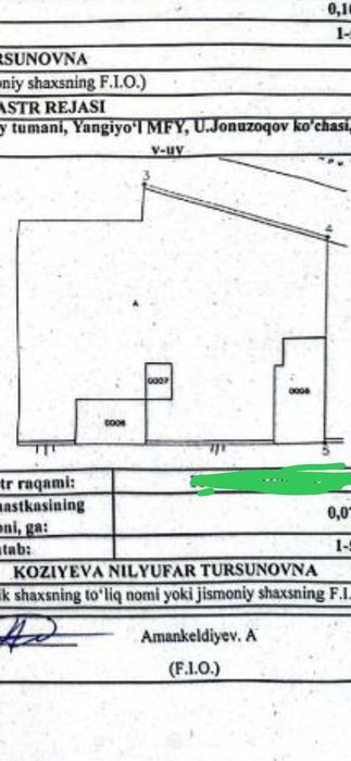 Земельные участок, 7,45 сотки с готовы отдельным кадастром