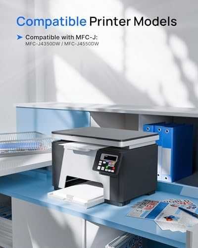 Нови LC527XL мастилени касети за Brother MFC-J4350DW/J4550DW 4 броя