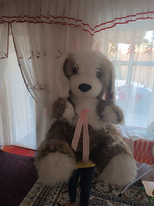 Продаю срочно мягкую игрушку большая сабачку