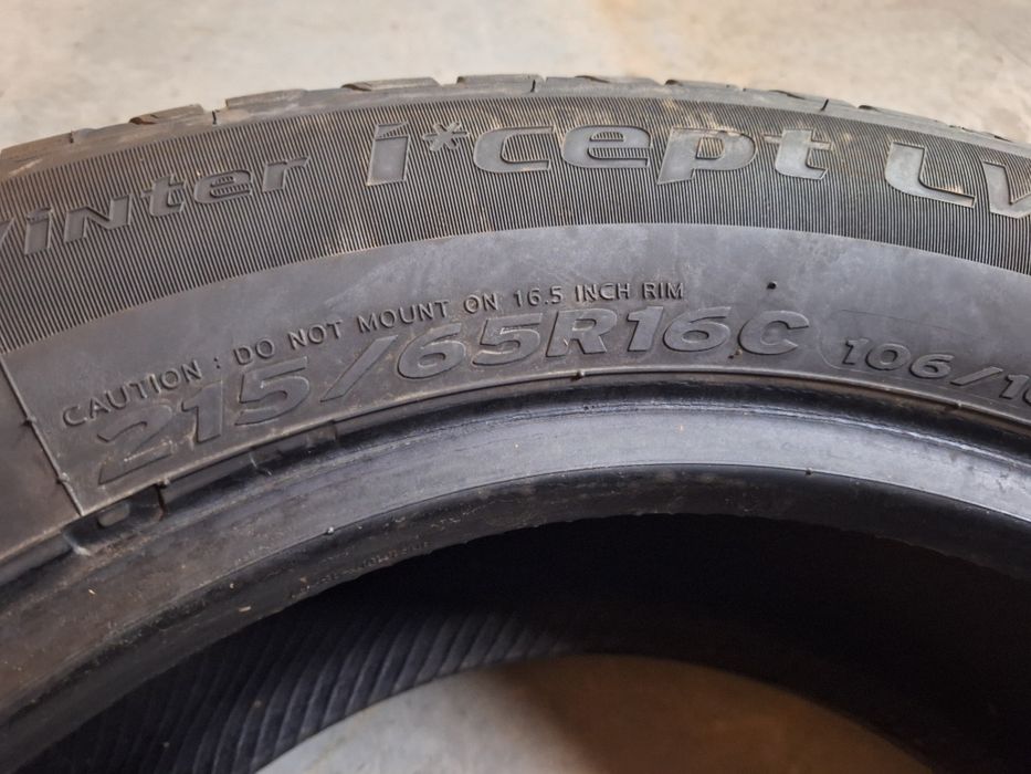 8.7мм! 2 бр 215 65 16C Hankook