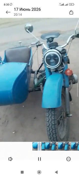 Мотоцикл Урал в хорошем состоянии