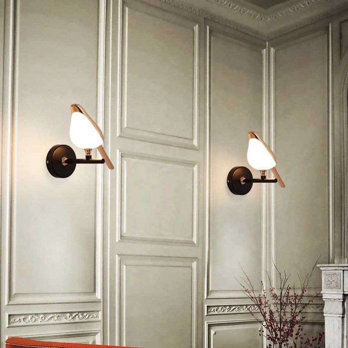 Декоративна LED лампа – птица